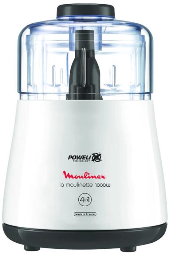 Moulinex DPA110 elektrische hakmolen 0,5 l Wit 1000 W van Merkloos — afbeelding 3