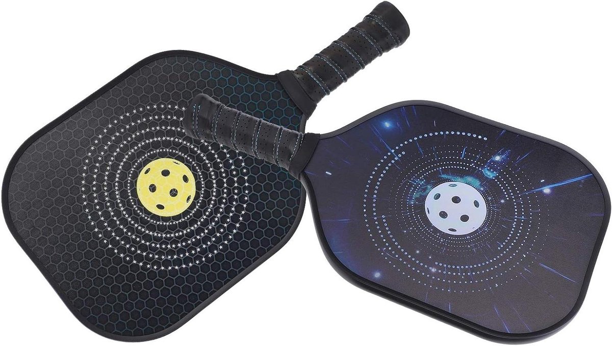 Pickleball Rackets Set - Outdoor Sportuitrusting - Sport Spelen - Lichtgewicht Ontwerp - 41 x 25 x 7 cm