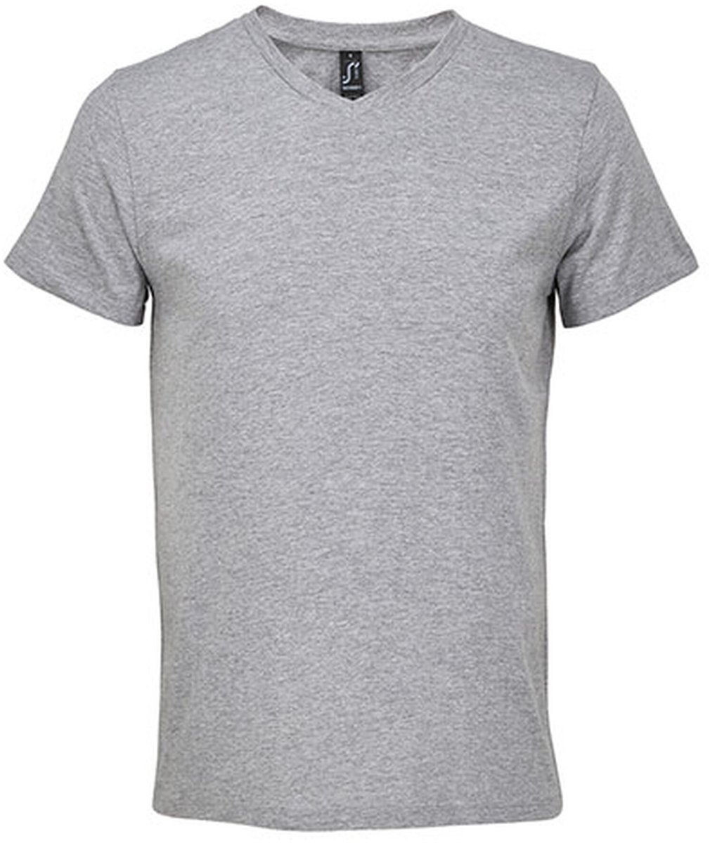 SOL'S V-Neck T-Shirt Regent L04765 - Grey Melange - XS