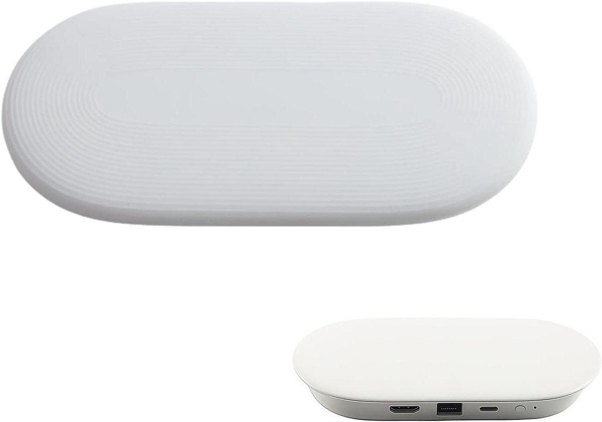 Siliconen Beschermhoes - Streamer Cover - Apparaat Beschermen - Verdikt Schokabsorberend - 50 g - Wit