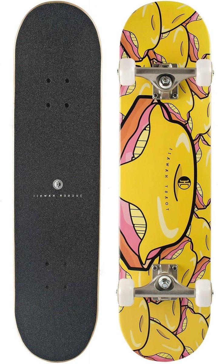 Compleet Skateboard Street Deck Straat skateboarden Koudgeperst esdoornhout 8.0 Inch Met toast print