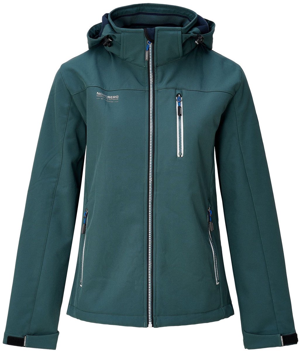 NORDBERG - nikol softshell - Urban jack dames - Lichtgroen, mint