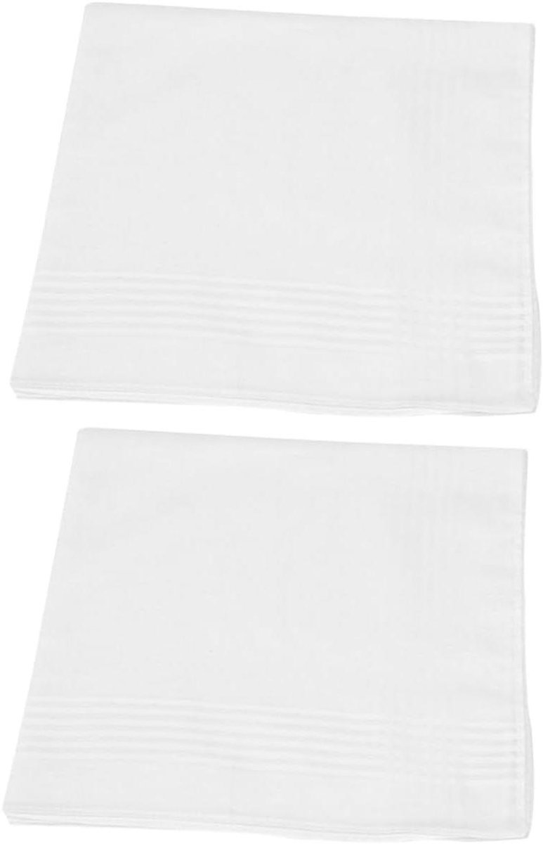 Baby Washcloths - Handdoekjes Monddoekjes - Baby Verzorgen - Zacht Katoen - 40x40cm - Wit