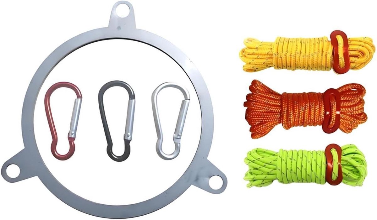 Kachelpijp Windbescherming - Vonkenvanger Scherm - Veilige Kachel - Roestvrij Staal - 8 cm Buitendiameter - Zilver