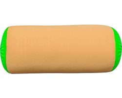 My Daily Pillow Rolkussen - Sierkussen Rond Cilinder 17 x 30 cm - kiwi-design - Stevig en zacht - Mooie print - Gevuld met microgranulaat - Vormvast & Wasbaar - Ideaal voor op de bank, bed, auto of op reis - Inclusief Wasnet