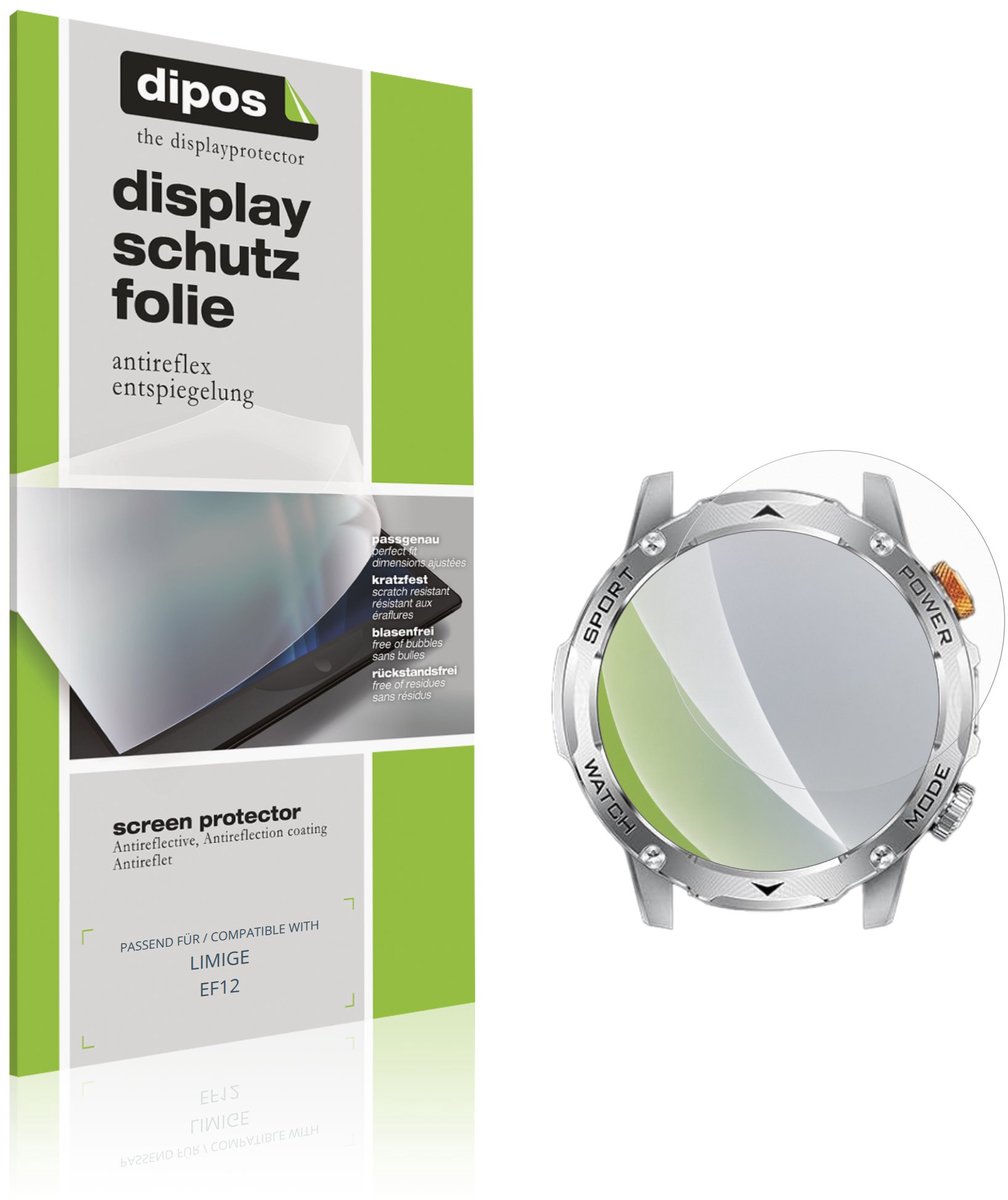 dipos – 6x Matte Beschermfolie geschikt voor LIMIGE EF12 | Krasbestendige & antireflecterende Screenprotector Ultra-Thin