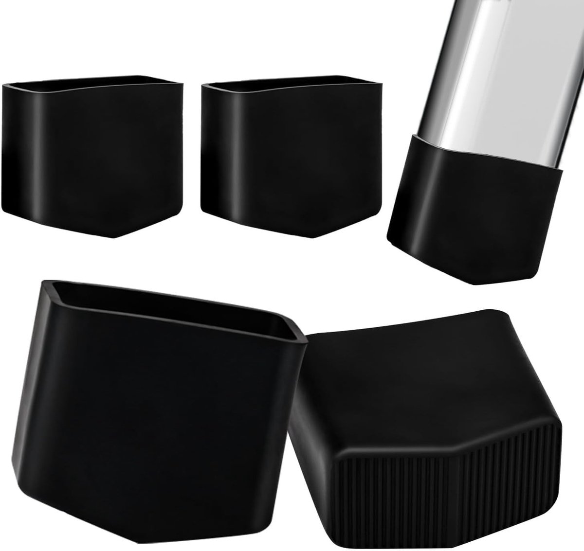 Omgoods - Rubber Ladder Voetjes voor Stabiele Grip (4 Stuks)