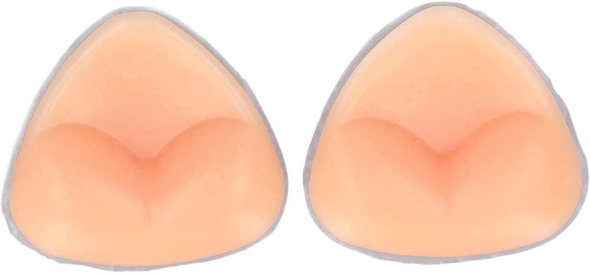 Siliconen Bh Inzetstukken - Push-up Pads - Borstvergroting - Zelfklevend Ontwerp - Extra Dik - Nude