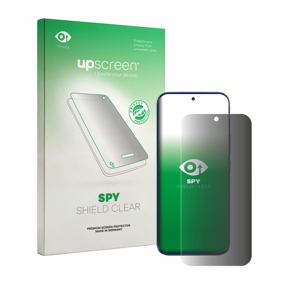upscreen - privacy screenprotector voor Tecno Camon Slim - Folie Beschermfolie Blauwlichtfilter
