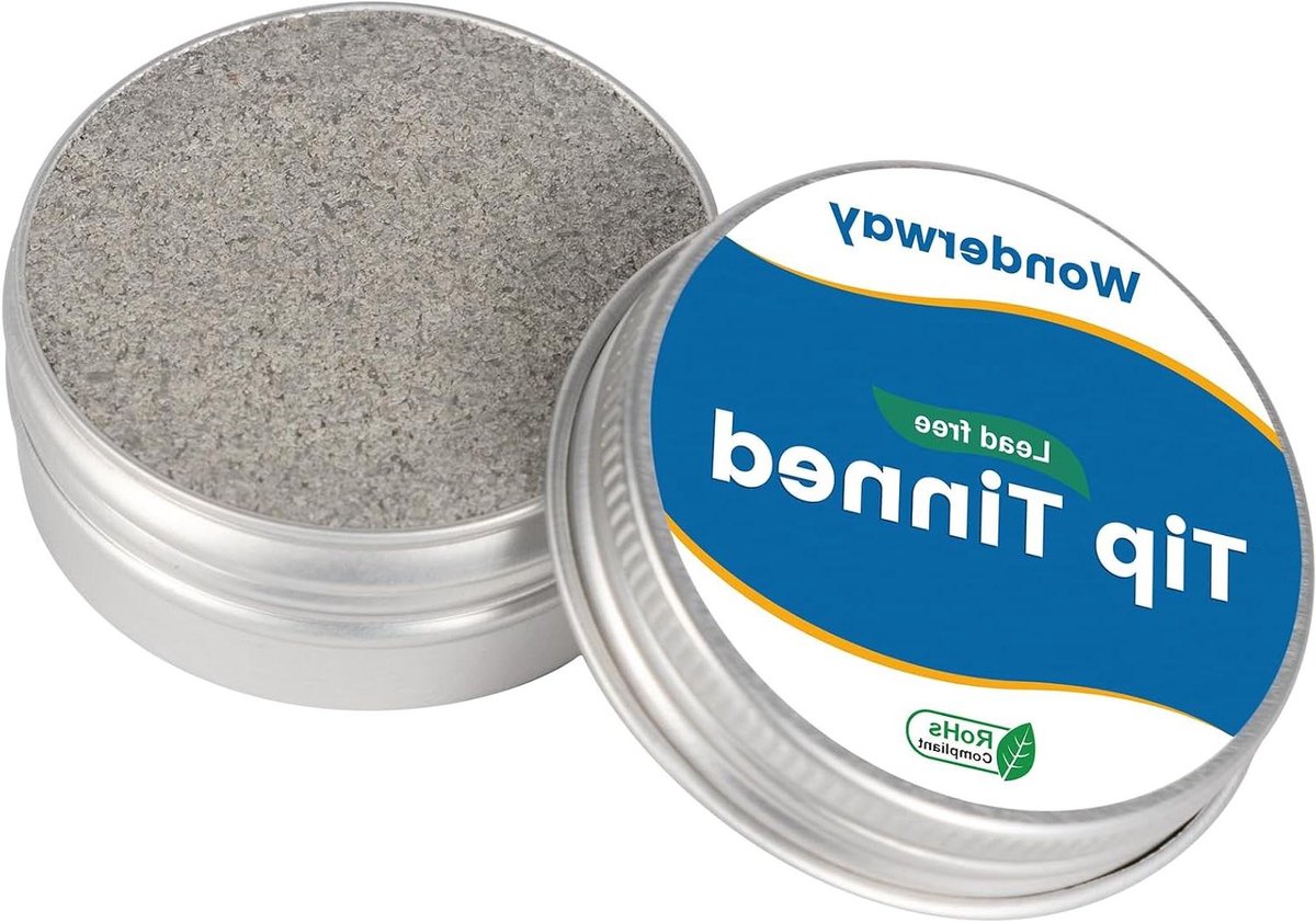 Soldeerbout Tip Tinning - Punt Reiniger - Soldeerbout Onderhoud - Oxidatie Voorkomend - 36 Gram - N.v.t.