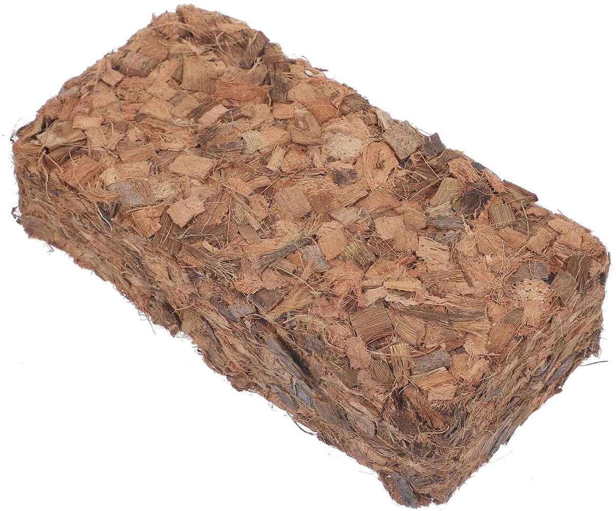 Kokosblokken Plantenvoeding - Kweekblokken Bodemverbeteraar - Planten Kweken - Ademend en Vochthoudend - 20 x 10 x 6 cm - Bruin