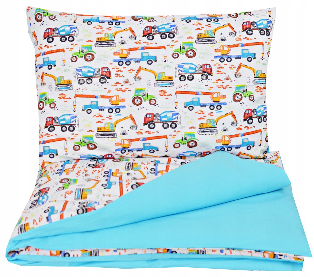 Kinderledikant dekbedovertrekset 120x60/90 cm, 100% katoen