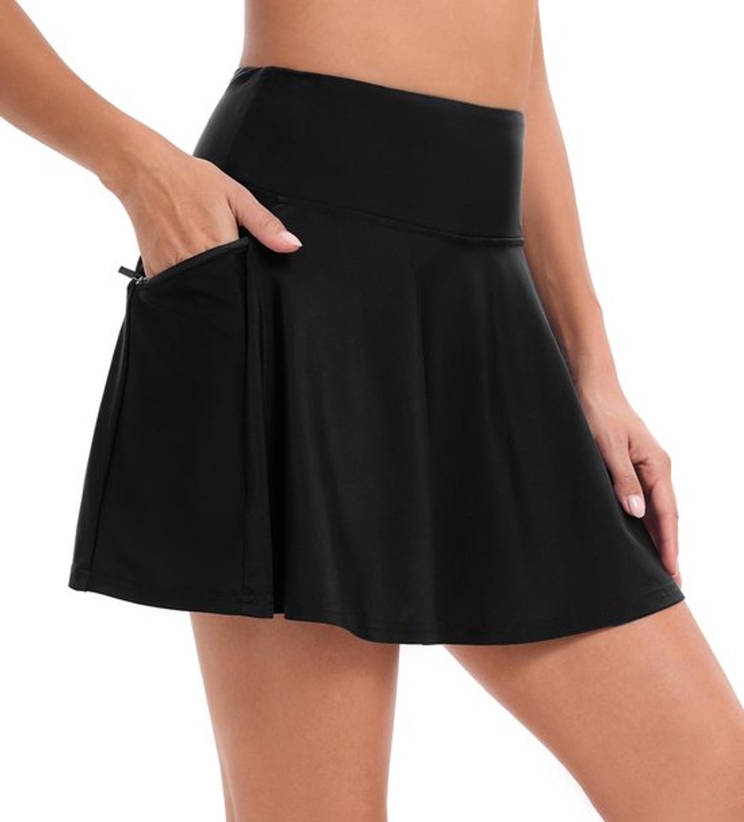 Dames Badpakken met Rok - Hoge Taille en Buikcontrole