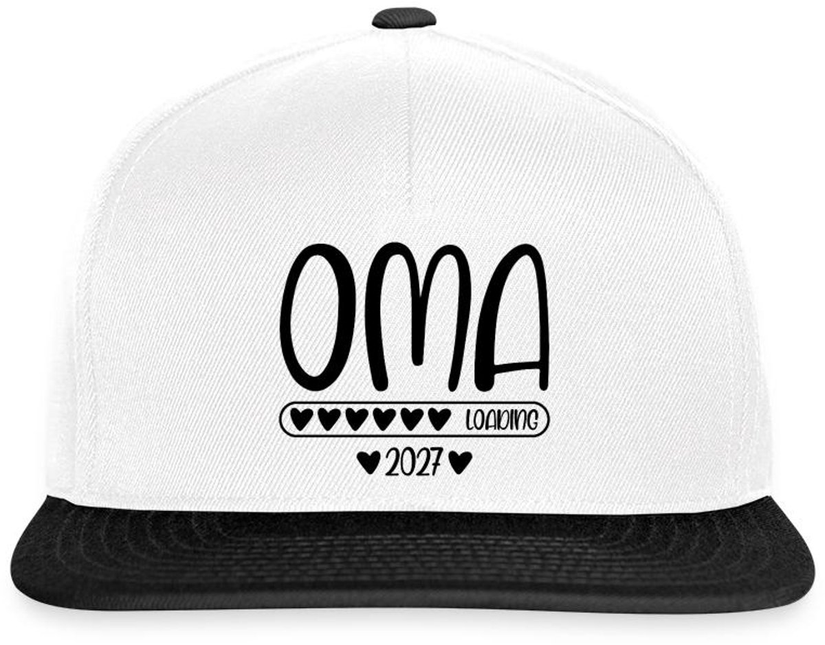 Toekomstige Oma 2027 Snapback cap
