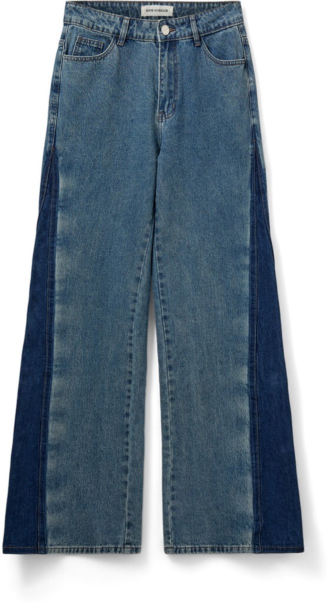 Vrouwen wide leg jeans Sofie Schnoor Memphissw