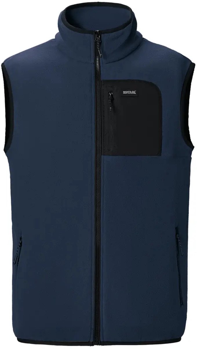 Mouwloos fleece Regatta Frankie Zwart