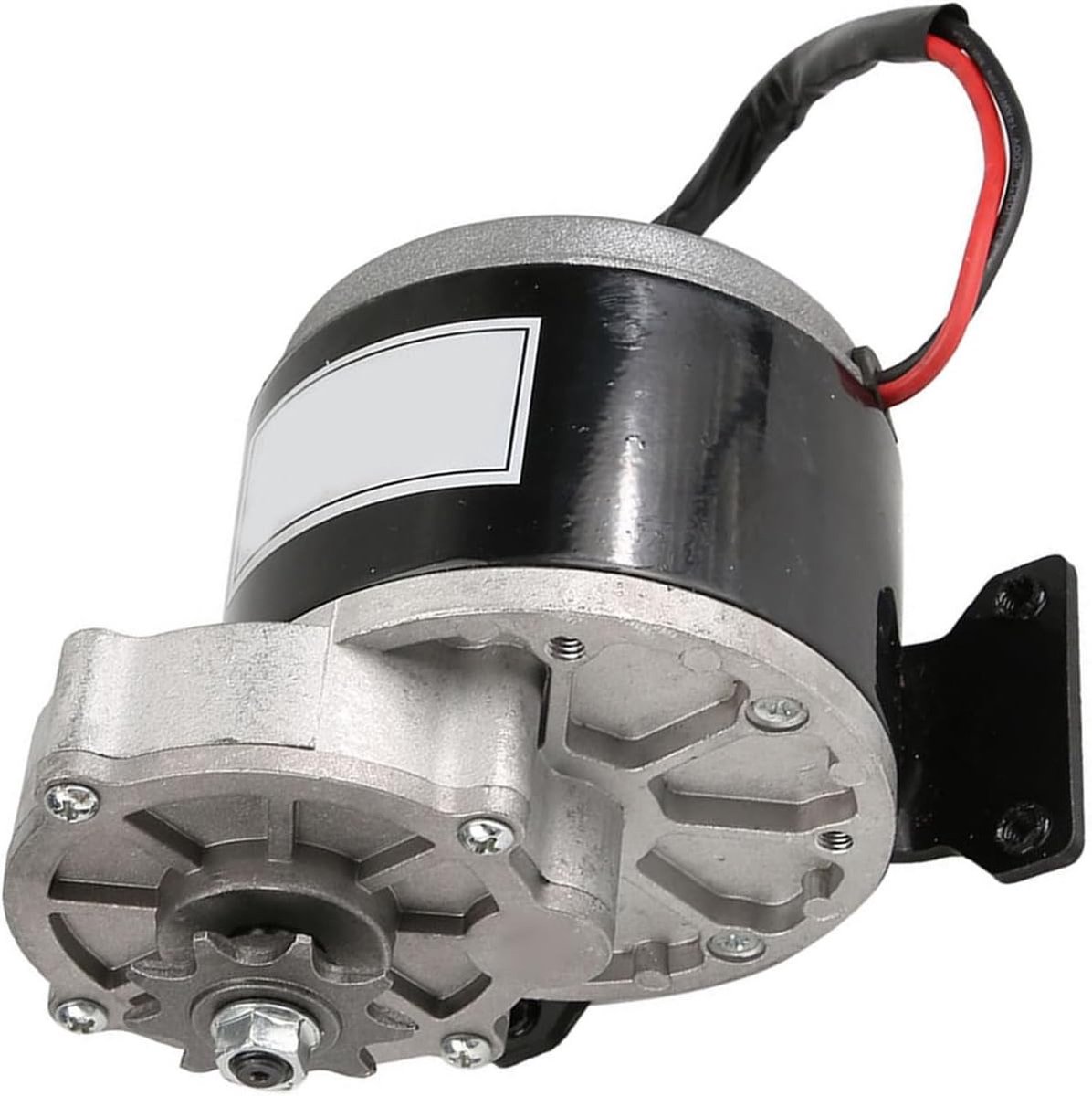 SnelShoppen - Gear Reduction Motor 12V 250W Elektrische Motor met 9 Tanden Kettingwiel voor Scooter, Hoogwaardige Vermogen en Snelle Respons