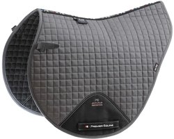 Zadeldek voor paarden in effen katoen Premier Equine Close Contact X- Country
