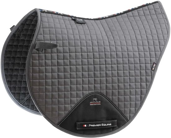 Zadeldek voor paarden in effen katoen Premier Equine Close Contact X- Country