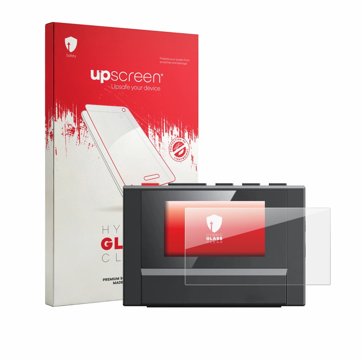 upscreen - Screenprotector voor FiiO SnowSky Echo Mini - Folie Beschermfolie Beschermglas transparant