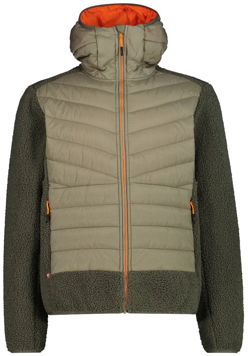 Hybrid donsjack met capuchon CMP Ijs