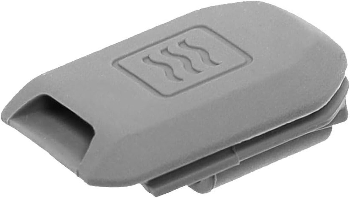 Ontluchtingsrubber - Reserveonderdeel pomp - Waterafvoer regelen - Perfecte pasvorm - 4 x 3 x 2 cm - Zwart