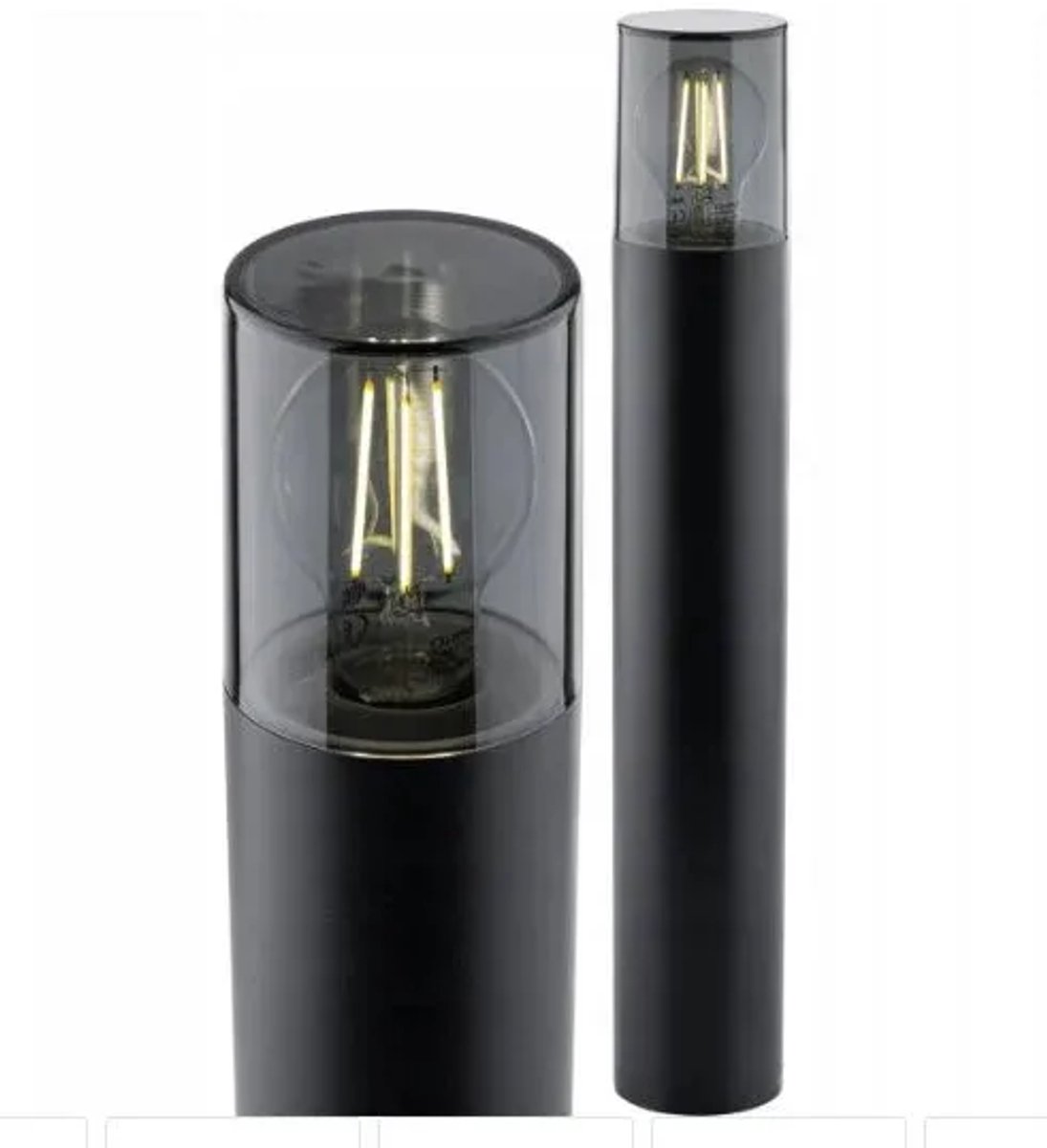 Stijlvolle buitenlamp met E27 fitting – 80 cm hoogte