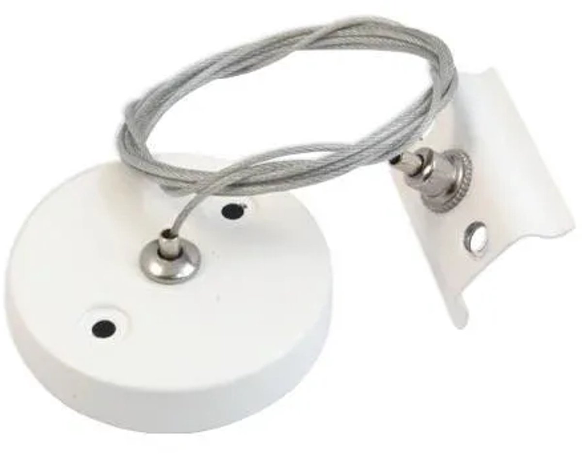 Spanningsrail Ophangset 2 Pack - 1 Fase - 1 Meter - Wit
