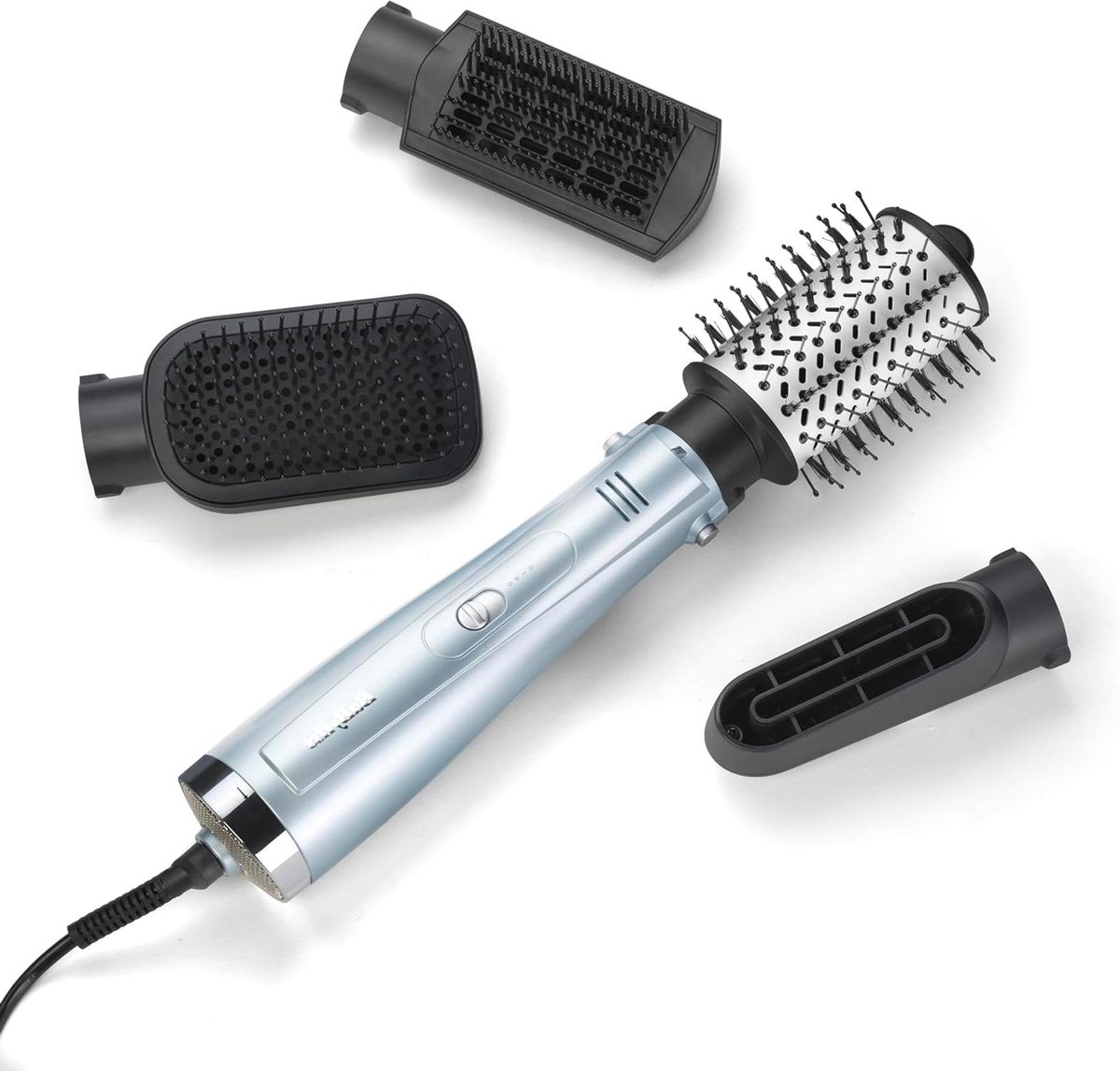 Föhnborstel - Haarstyler - Haar Drogen Stijlen - Plasma Technologie - 1000W Vermogen - Blauw