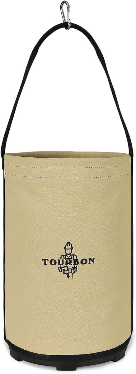 Gereedschapstas - Heavy-duty waxed canvas - Plastic bodem - Ideaal voor tuinieren - ShopVlot