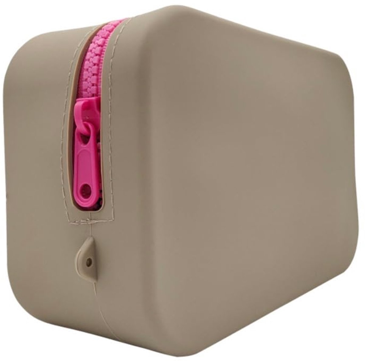 Grote siliconen make-uptas voor reizen - zachte cosmetische organizer - met borstelhouders - ShopVlot