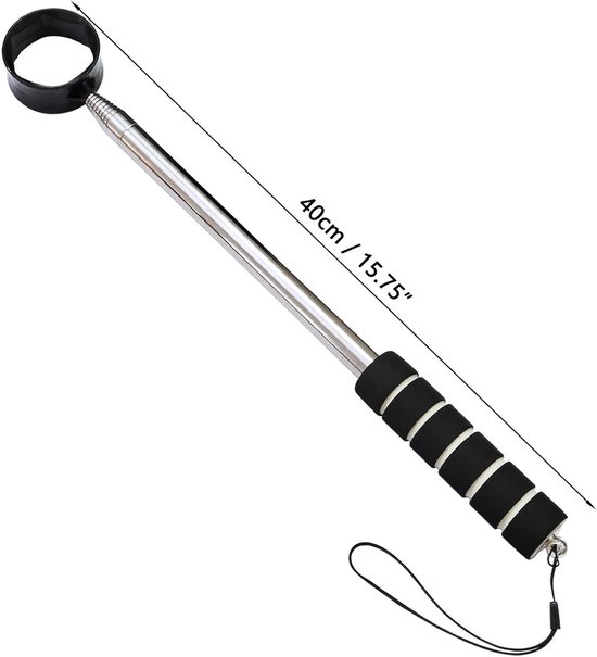 Telescoop Golfbal Retriever van Aluminium 280cm - Efficiënte Water Golfbal Picker en Accessoire voor Golfspelers — afbeelding 5