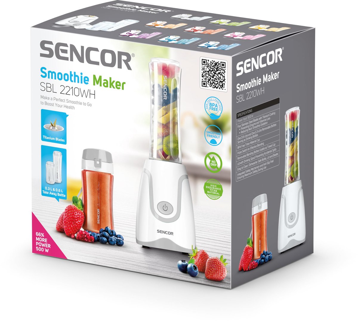 Sencor SBL 2210WH Smothie Mixer - ShopVlot