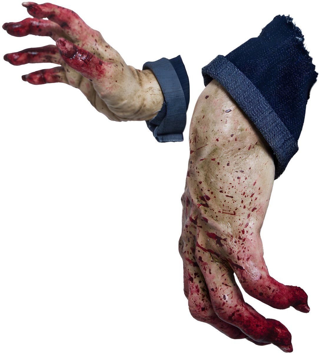 Grijpende zombiehanden decoratie