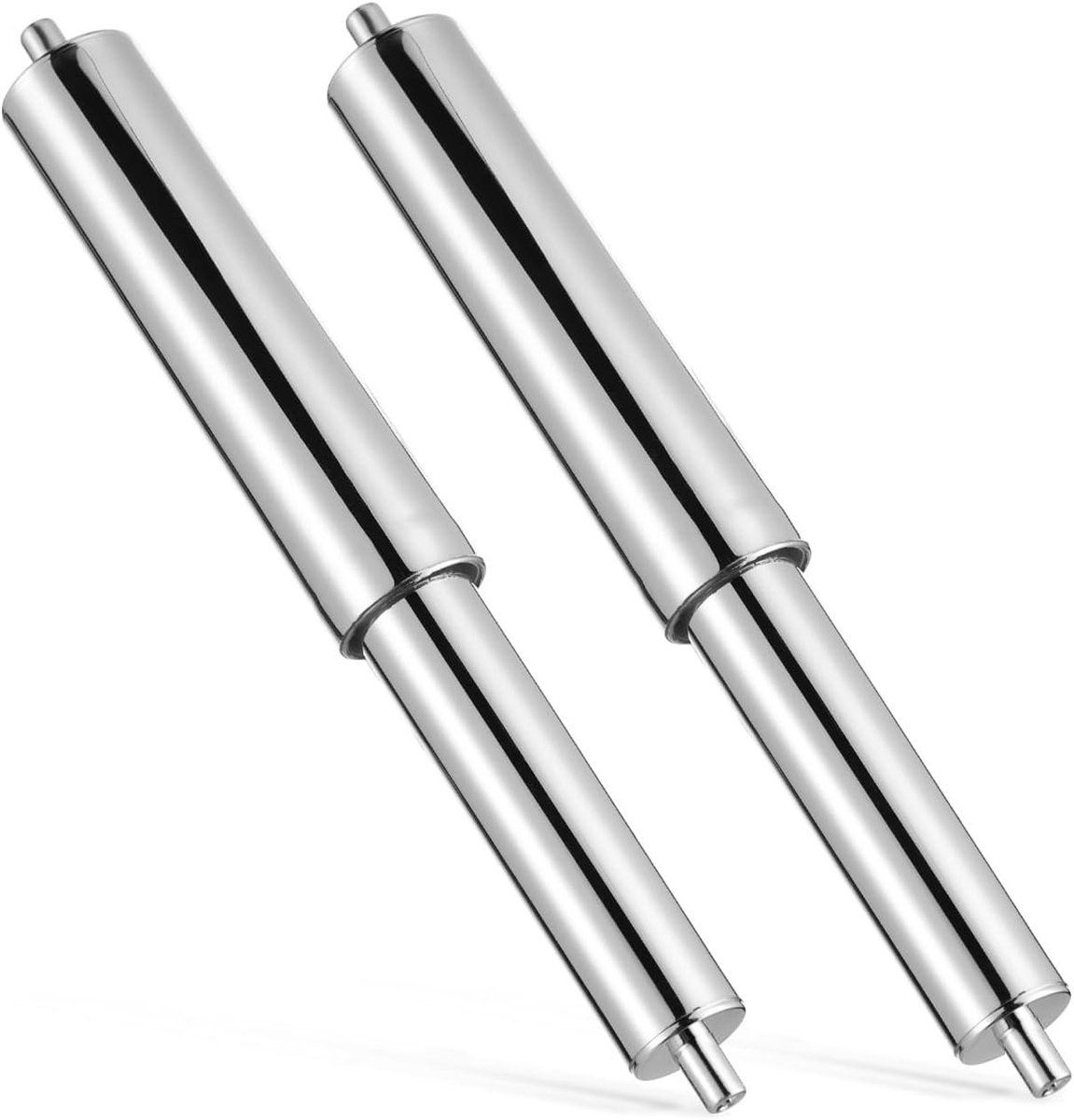 2 Stuks Verstelbare Toiletpapierhouders voor Keuken en Badkamer, Geschikt voor Keukenrol en Toiletten, Retractable Design