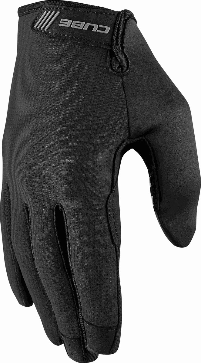 CUBE GLOVES NF ERGONOMICS GEL LONG FINGER BLACK