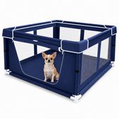 Pawsource Puppyren - Hondenbench - Opvouwbaar - 107 x 107 x 65 cm