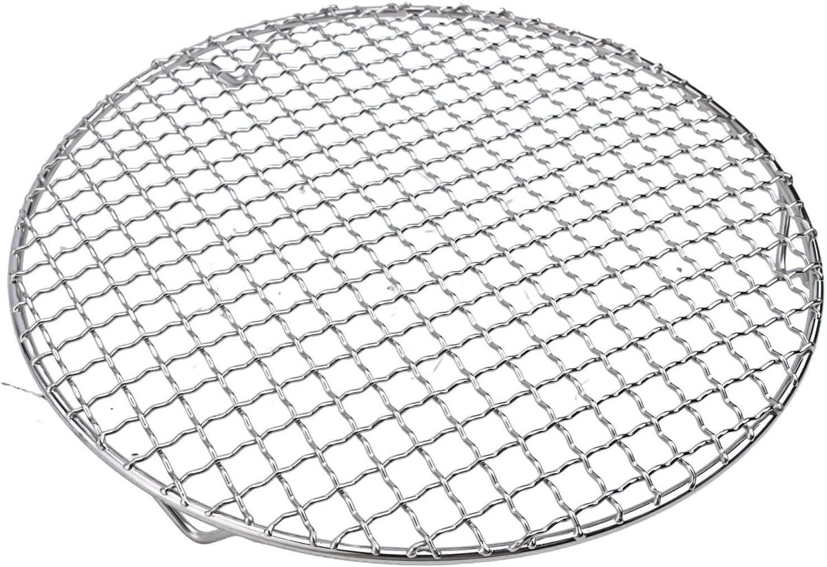 Ronde Koelkaststandaard van 13-35 cm, Roestvrijstalen Ovenrek voor Bakken, Stomen en Grillen, Accessoires voor Airfryer en BBQ