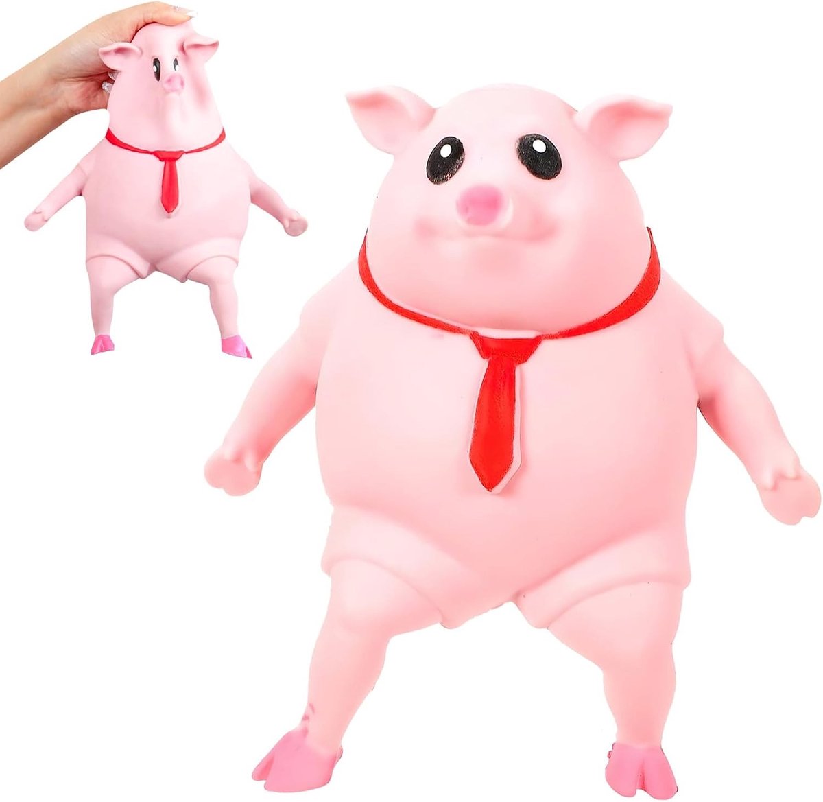 Scribbelvarken stressbal, ideaal antistressspeelgoed voor volwassenen en kinderen, ontspanning en focus verbeteren