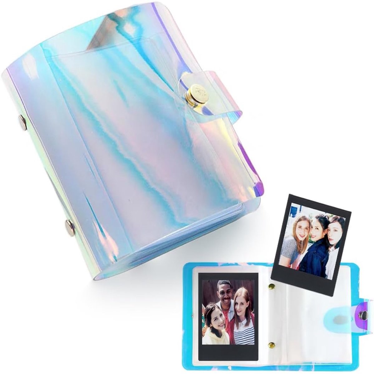 Fotoalbum voor 7.5 cm grote foto's, geschikt voor Fujifilm Instax Mini, Polaroid en Kpop-foto's - 36 vakken voor het bewaren van herinneringen