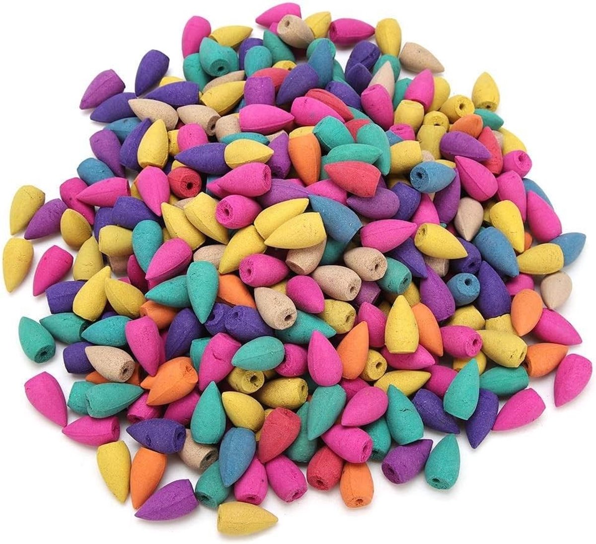 280PCS Backflow Wierook Cones - Keramische Waterval Wierookbrander met Aromatische Sticks en Sandelhout Geuren voor Ontspanning en Meditatie