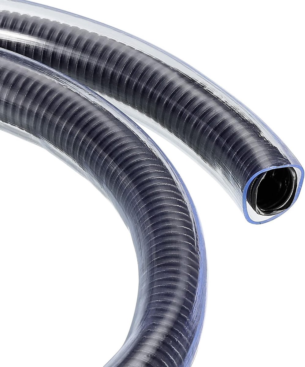 Duidelijke vinylslangen voor wateroverdracht - 18mm ID, 21mm AD, 3Ft, duurzaam en flexibel
