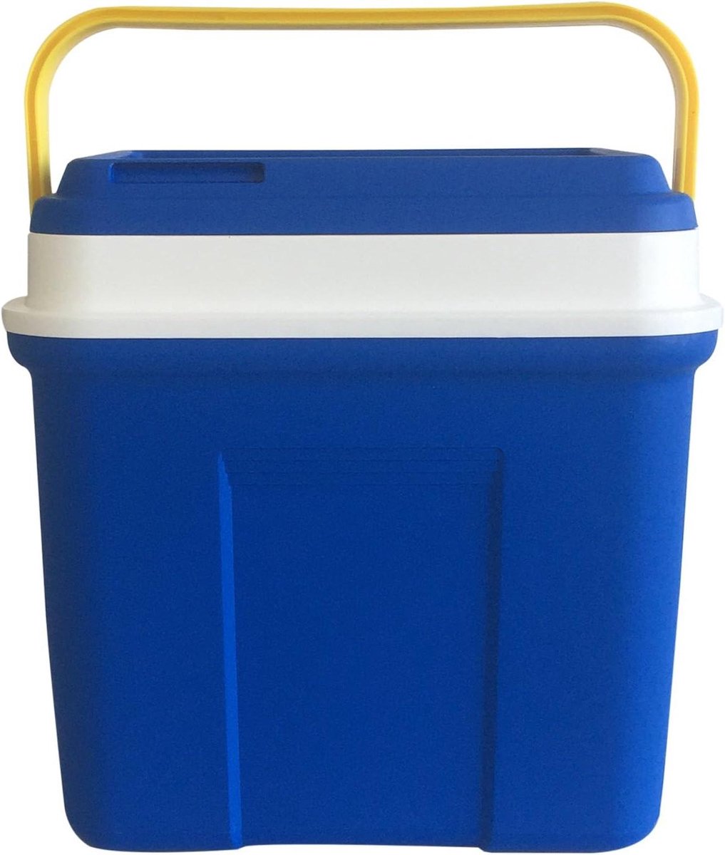 Koelbox met handgreep - Isolatiebox Drank - Picknick en Strand - Gelijkmatige Temperatuur - 16 Liter - Wit