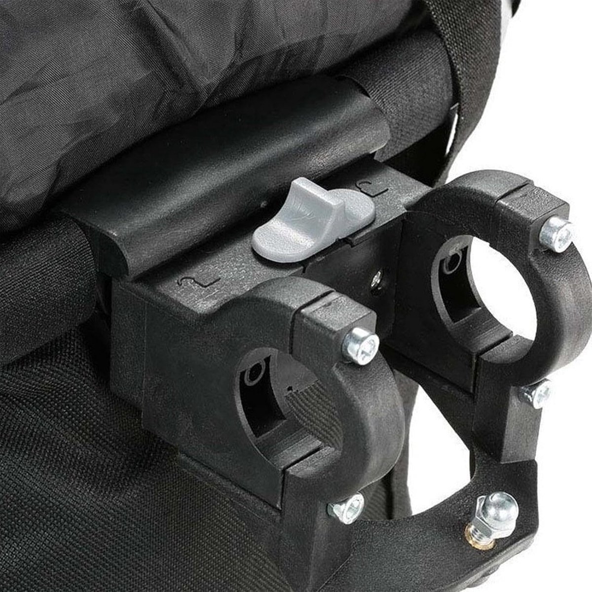 Afneembare Fietsmand - Voorop Organizer - Outdoor Avonturen - Waterdicht Oxford Doek - 34x28x25cm - Donker