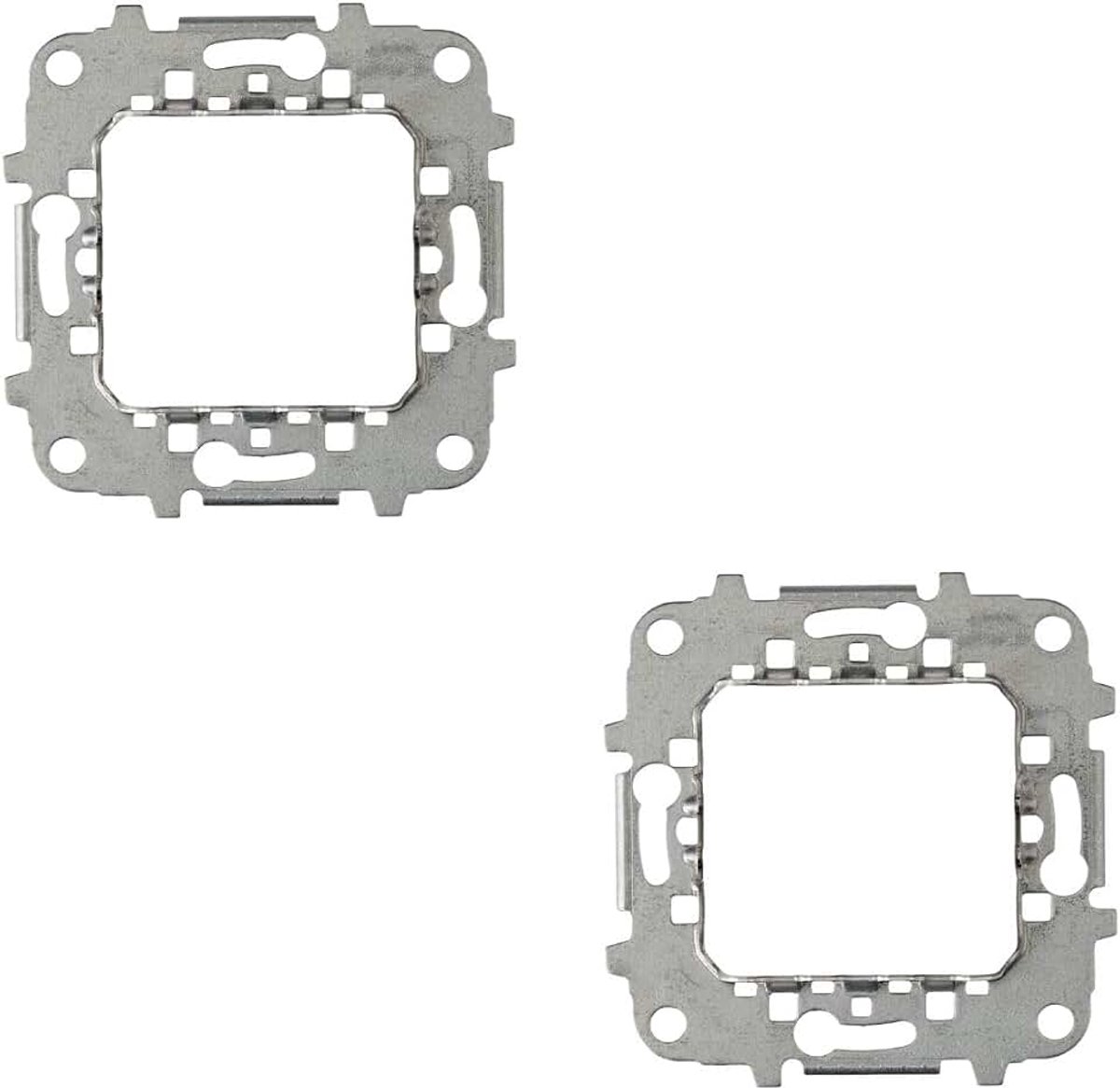 Set van 2 racks voor nieten zenit-mechanismen | inbouwframe van metaal | zonder klauwen | Ref N2271.9 | verpakking van 2 stuks