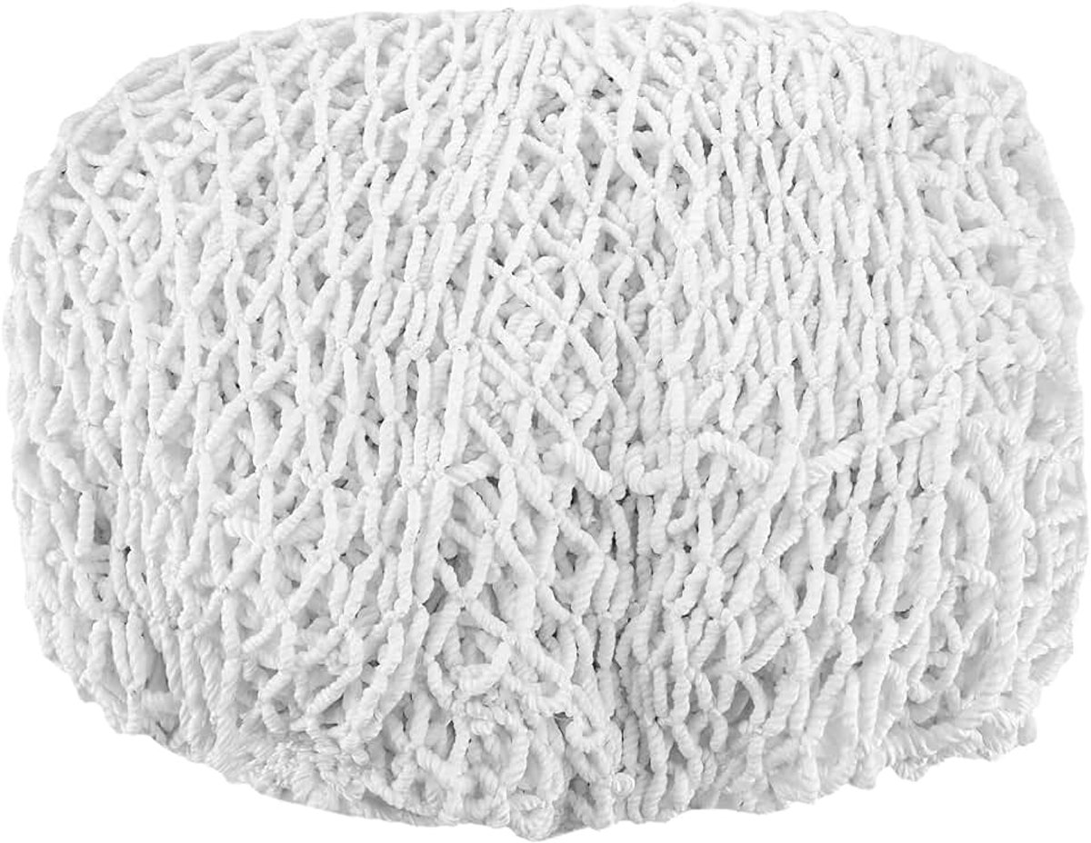 Kattennet voor balkon, 1,5 x 5 m, kattenbeschermingsnet, nylon, 3 cm, mesh, veiligheidsnet, wit, trappen, veiligheidsnet, valbescherming voor ramen en deuren