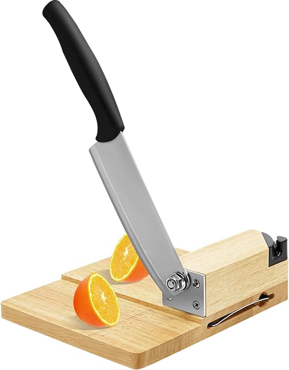Kaassnijder, broodsnijder, allessnijder, worstsnijder met slijper, roestvrij staal, snijmachine voor brood, vlees, groenten
