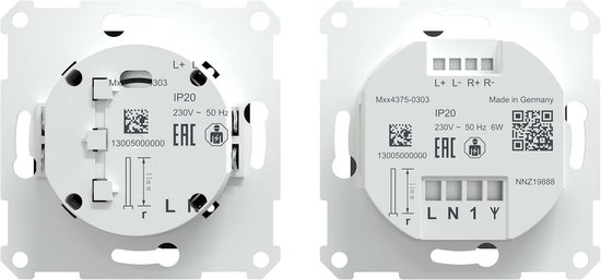 Inbouwradio met speaker - Muziek module - Muziek streamen - Draadloze Bluetooth functie - 142 mm breed - Zwart — afbeelding 5