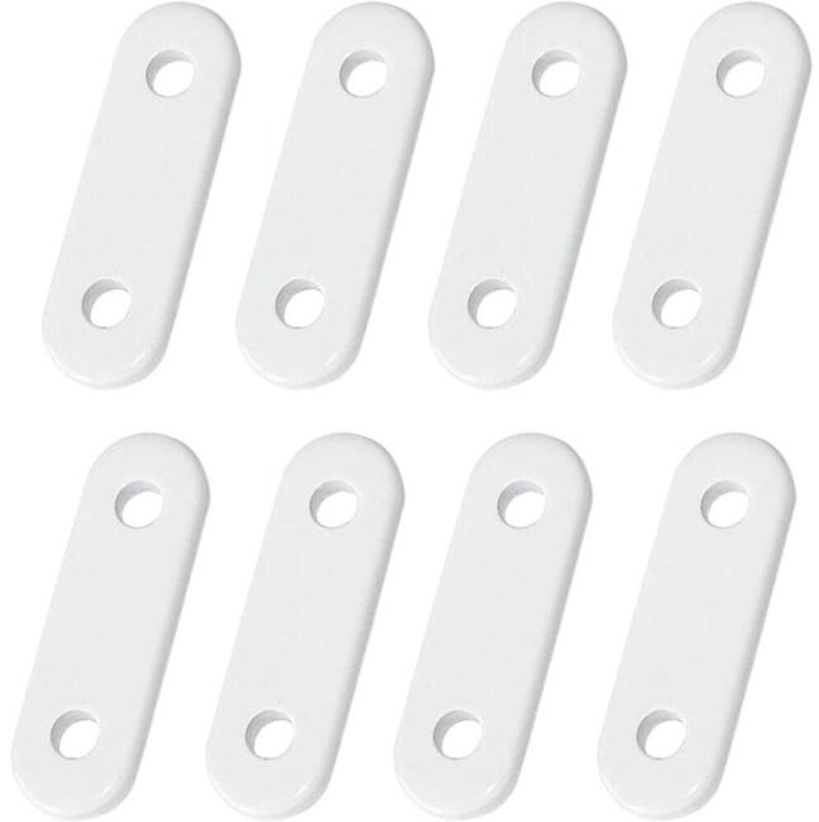 Gordijngewichten (set van 8) – Verzwaringsstrips geschikt voor gordijnen, douchegordijnen en tafelkleden – 28 g per stuk (8 x 28 g)