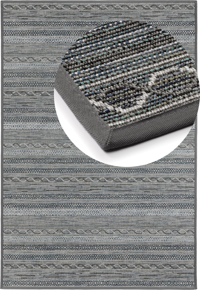 Vloerkleed Naturino Joy S1 Barbados platina grijs